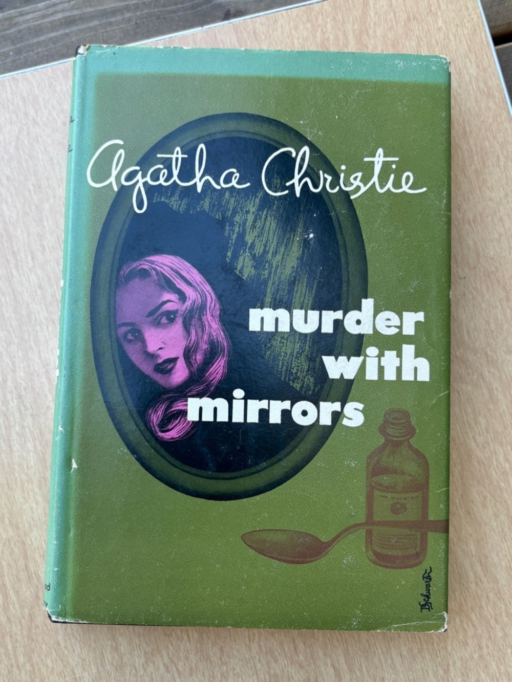 Agatha Christie Murder With Mirrors 1952 Vintage 1st Edition Hardcover Book